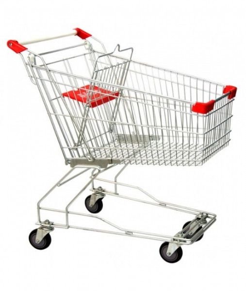 Тележка покупательская STA (азиатский тип) с детским сиденьем для траволатора