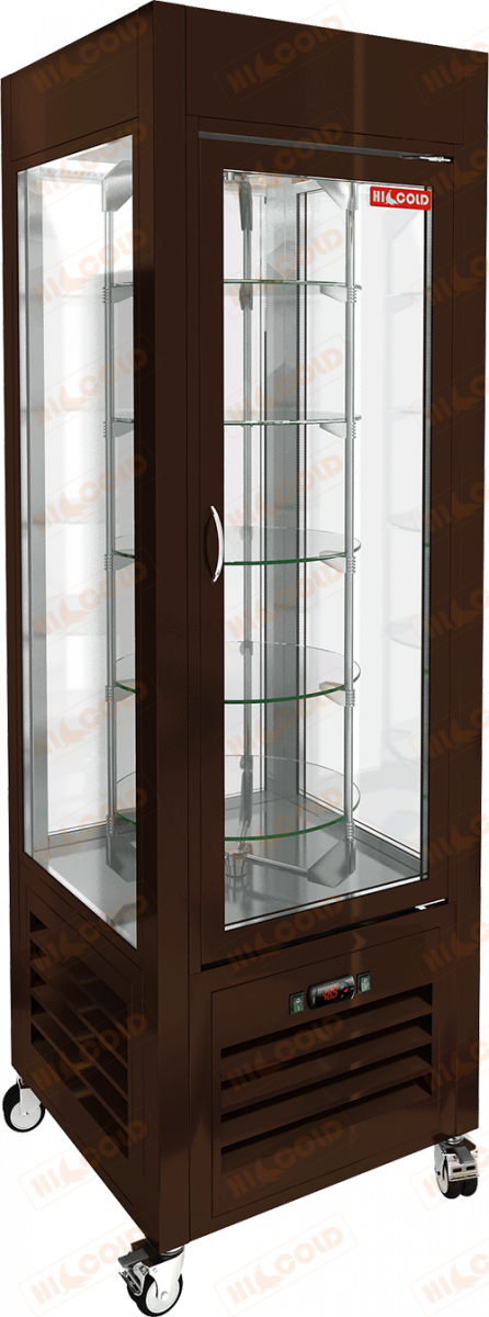 Витрина кондитерская VRC 350 R Brown FR