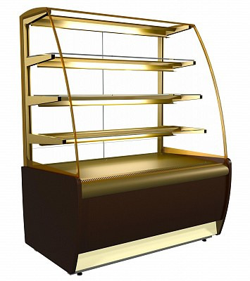 Витрина холодильная K70 VM 1,3-1 LIGHT 0012-0109 (ВХСв-1,3д Carboma)