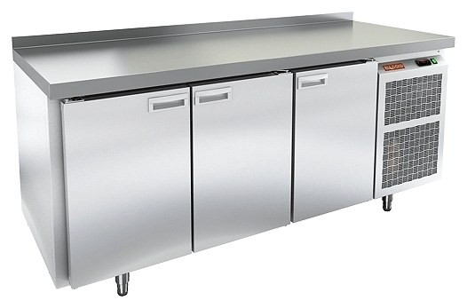 SN 111/BT W стол охл.(-10-18), 3 двери, 1835х600х850мм, пластифик., HICOLD RUS