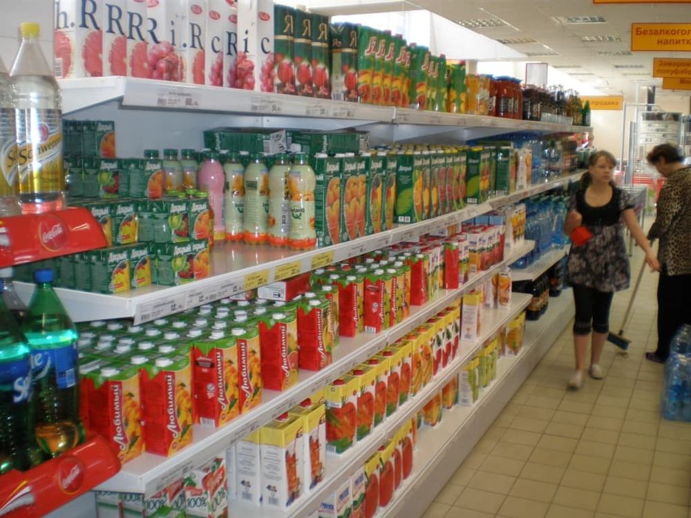 Стеллаж островной