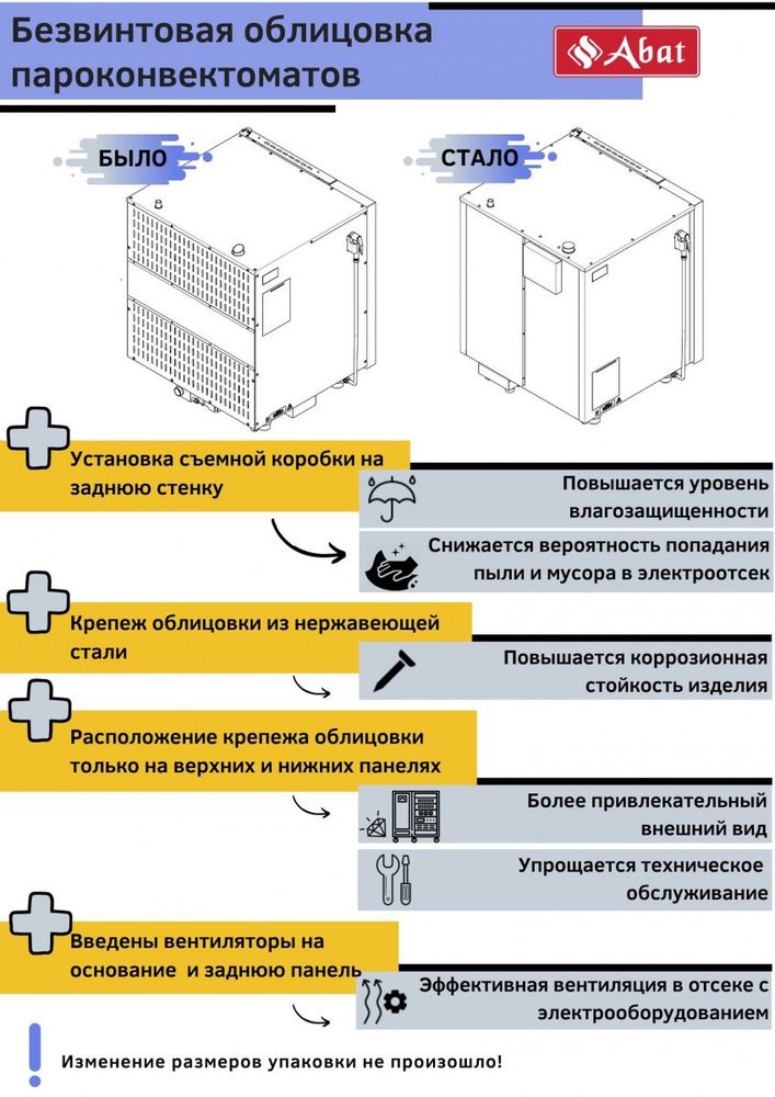 Пароконвектомат Abat ПКА 6-1/1ВМ2