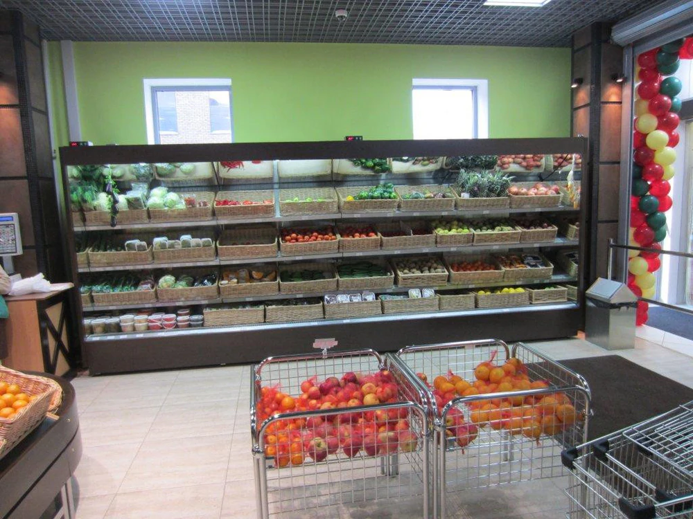 Холодильная горка Gemeni фруктовая 1250
