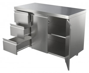 Стол СТ-С-900.700-02-Р-3Л (СТ-2/900/700 с ящиками) Стол СТ-С-900.700-02-Р-3Л (СТ-2/900/700 с ящиками)