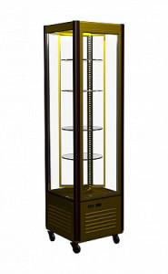Шкаф холодильный D4 VM 400-1 (R400C Carboma Люкс) (0109-0102 (коричнево-золотой)) Шкаф холодильный D4 VM 400-1 (R400C Carboma Люкс) (0109-0102 (коричнево-золотой))